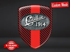 Cadillac Pegatina Parabrisas Moderna Máximo Duradero Estilo Pro